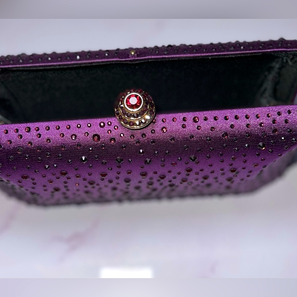 Purple Crystal Clutch